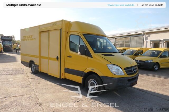 Transporter mit Koffer mercedes-benz SPRINTER 310 CDI MAXI EURO-5 KOFFER REGALE KAMERA DURCHGANG