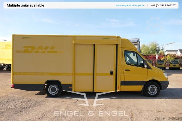 Transporter mit Koffer mercedes-benz SPRINTER 310 CDI MAXI EURO-5 KOFFER REGALE KAMERA DURCHGANG