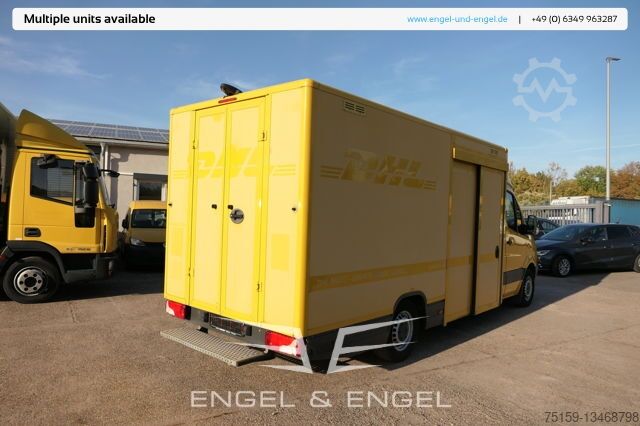 Transporter mit Koffer mercedes-benz SPRINTER 310 CDI MAXI EURO-5 KOFFER REGALE KAMERA DURCHGANG