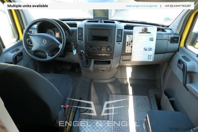 Transporter mit Koffer mercedes-benz SPRINTER 310 CDI MAXI EURO-5 KOFFER REGALE KAMERA DURCHGANG