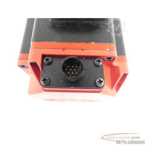 Fanuci mootor Fanuc A06B-0216-B100 #0100 AC Servomotor mit Drehgeber SN: C158F24626
