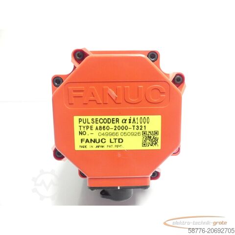 Fanuc variklis Fanuc A06B-0216-B200 # 0100 Motor SNC05XF2945 + A860-2000-T321 --