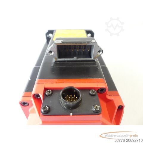 Fanuci mootor Fanuc A06B-0216-B200 AC Servo Motor SN:C042F3537 + A860-2020-T301 Pulsecoder