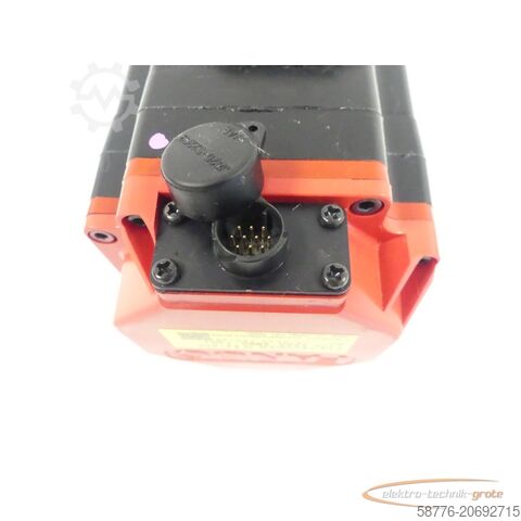 Enjin Fanuc Fanuc A06B-0216-B400 AC Servomotor SN: C162F1DEE + Encoder A860-2000-T301