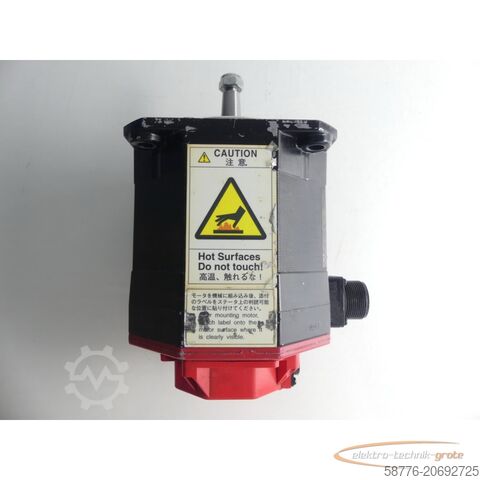 Fanuci mootor Fanuc A06B-0225-B000 AC Servomotor Seriennummer: C033C9152