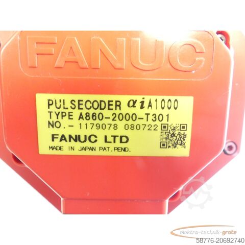 Fanuci mootor Fanuc A06B-0229-B300 SN: C08XX3512 + A860-2000-T301 SN: 1179078 Pulsecoder
