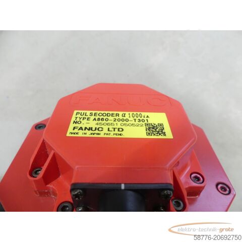 Fanuci mootor Fanuc A06B-0239-B100 AC Servomotor SN: C056C1840 --