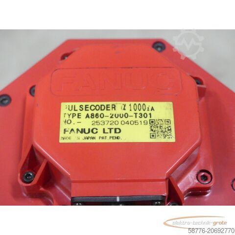 Fanuci mootor Fanuc A06B-0239-B400 AC Servomotor SN: CO46D5544