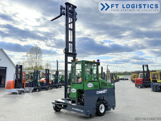 Keturs kryptimis krautuvas Combilift C4500 GAS DUPLEX 5500 FORK POSITIONER