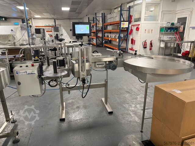 Mašina za etiketiranje Atwell Labellers Ltd / EME Wrap-Around Labeller & Printer