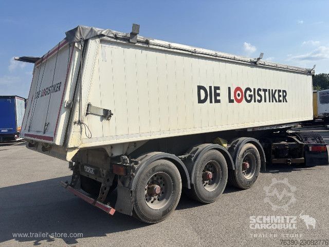 Tipper semitrailer Langendorf Semitrailer Tipper Alu-square sided body 24m³