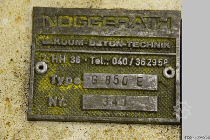 Concrete trowel Noggerath G 850 E