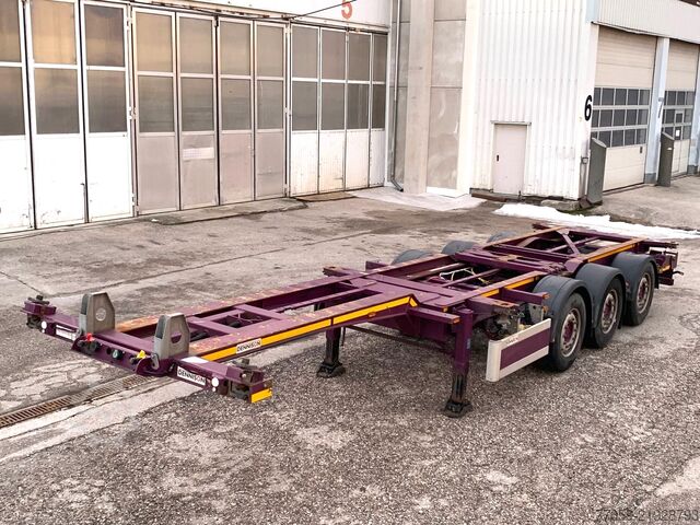 Semi-reboque porta-carroçaria amovível DENNISON Extendable 1x20'/2x20'/1x40'  (6.X)