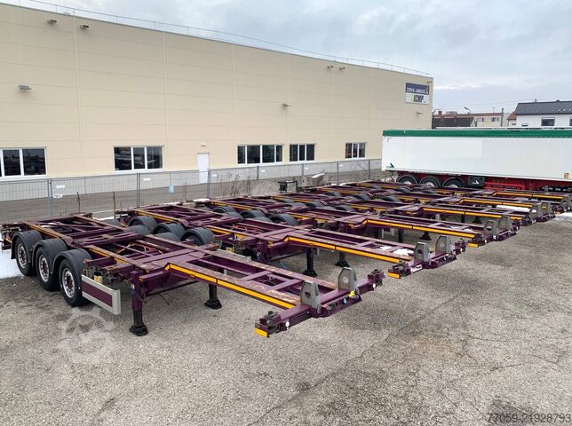 полуремарке със сменяеми каросерии DENNISON Extendable 1x20'/2x20'/1x40'  (6.X)