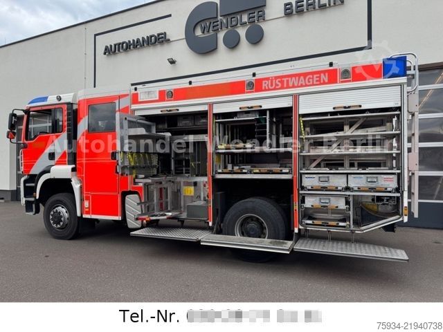 Annan MAN TGA 18.350 BL RW 3 4x4 Winde 8t Generator 20 KVA