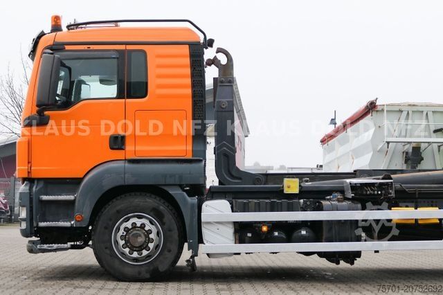 Kroklastbil MAN TGS 26.480 Abrollkipper 6x4 Lift-/Lenkachse