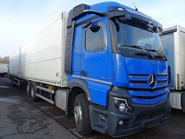 Içecek kamyonu MERCEDES-BENZ 2543 Actros*kpl Zug*2x 7,7m*2x LBW*Ret*Mirrorcam