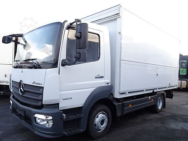 Içecek kamyonu MERCEDES-BENZ 1223 Atego*4,6 m Schwenkwand*2x AHK*LBW möglich