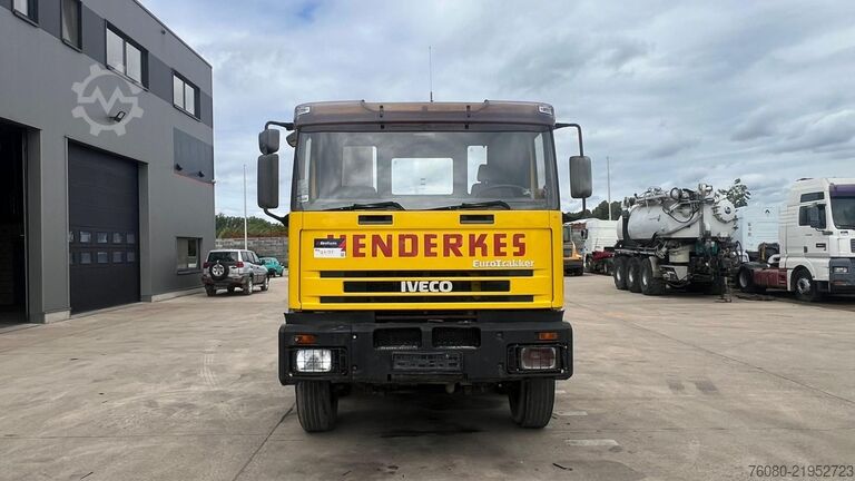 Shasi me kabinën e shoferit Iveco EUROTRAKKER 340 E 34 (POMPE MANUELLE / MANUAL P...