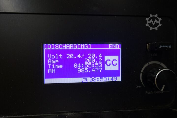 フォークリフト用バッテリー AIM Staplerbatterie 24V 8PzS1000 98% C-5