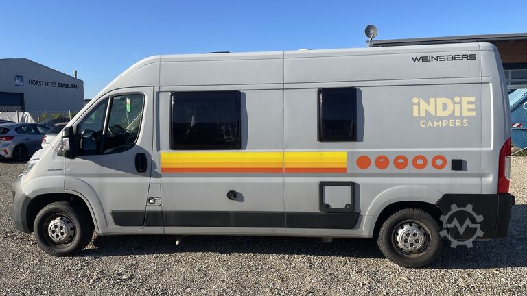 Kamp-prikolica/kamper Fiat Weinsberg Carabus 600 K | 4 Posti Letto | Completamente Attrezzato