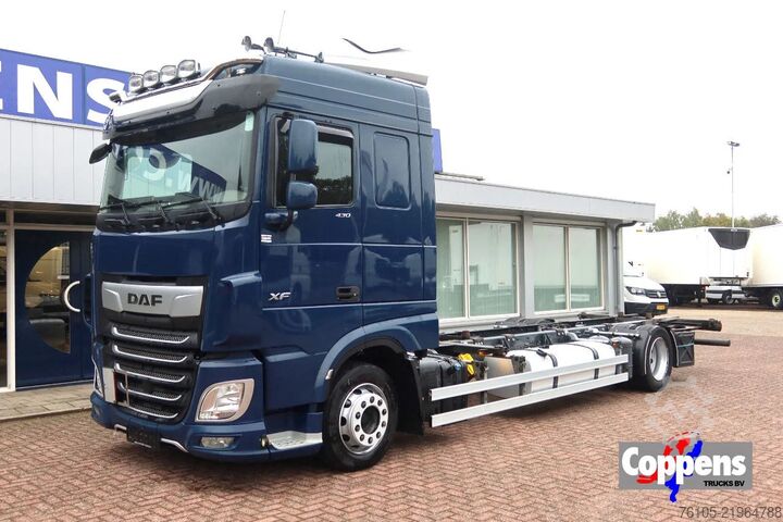 Šasija sa taksijem DAF XF 430 430 FA 4x2  BDF/Chassiscabine Wisselbare...