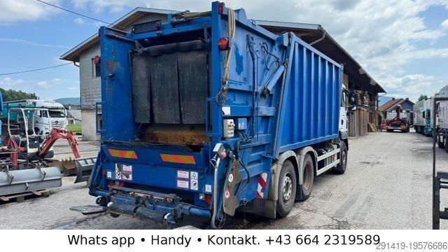 Kamion i plehrave MAN TGS 26.320 6x2-2 BL Müllwagen Euro 4 Bj 2009