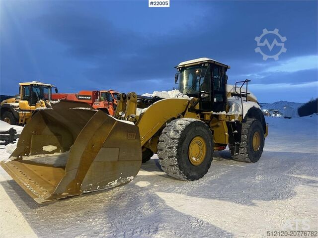 Laadur CAT 980M wheel loader w/ bucket. WATCH VIDEO.