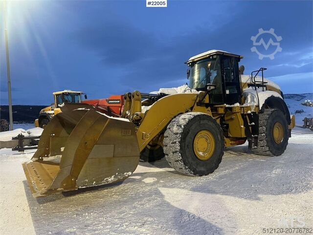 Laadur CAT 980M wheel loader w/ bucket. WATCH VIDEO.
