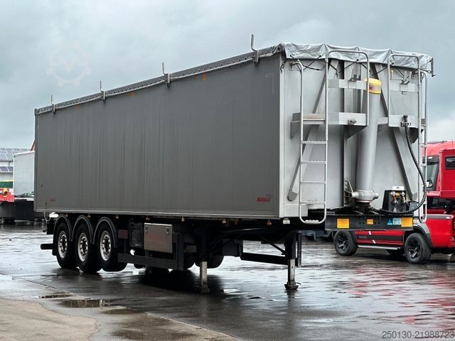 Semirremolque volquete BENALU C39 Getreidekipper HYVA Liftachse JOST  65m³