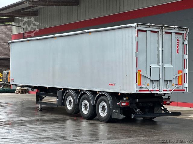 Semirremolque volquete BENALU C39 Getreidekipper HYVA Liftachse JOST  65m³