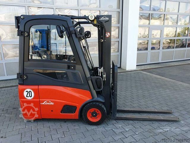 Chariot élévateur Linde E14 - 01 / Triplex: 4.10m! / SS / nur 1.003h!