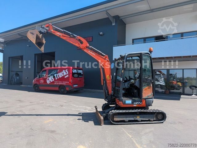 ミニショベル KUBOTA U 27 / 2,7ton / Lehnhoff MS03 / GRL
