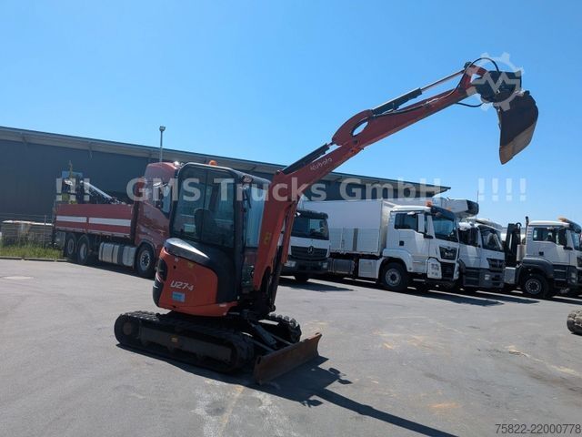 ミニショベル KUBOTA U 27 / 2,7ton / Lehnhoff MS03 / GRL