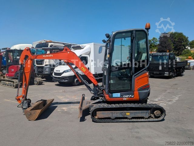 ミニショベル KUBOTA U 27 / 2,7ton / Lehnhoff MS03 / GRL