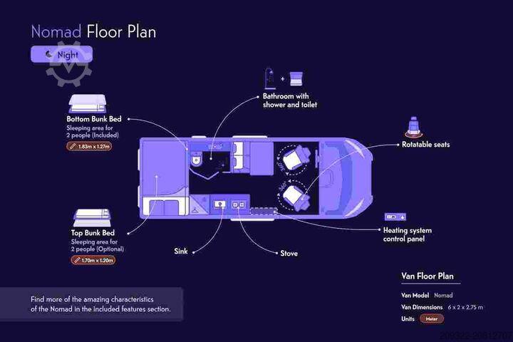 Xe caravan/xe cắm trại Fiat Weinsberg Carabus 600 K | 4 Posti Letto | Completamente Attrezzato