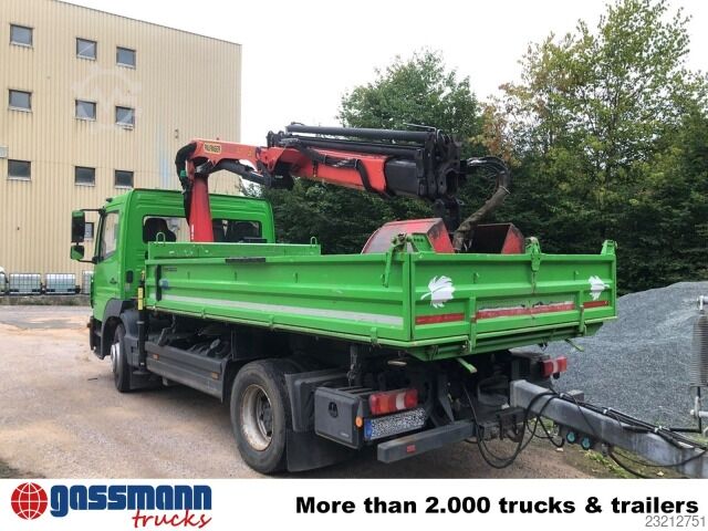 Wywrotka Mercedes-Benz Atego 1224 4x2, Kran Palfinger PK 9.501, Funk
