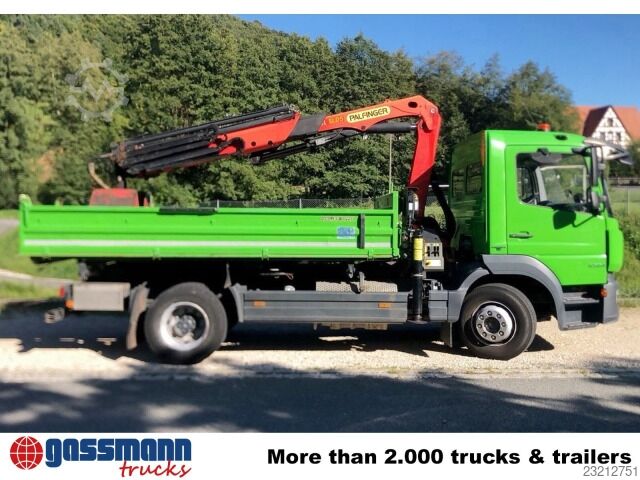 Wywrotka Mercedes-Benz Atego 1224 4x2, Kran Palfinger PK 9.501, Funk