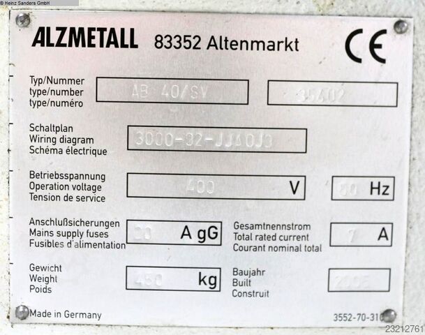Taladro de columna ALZMETALL AB 40 SV AUTO DIGIT