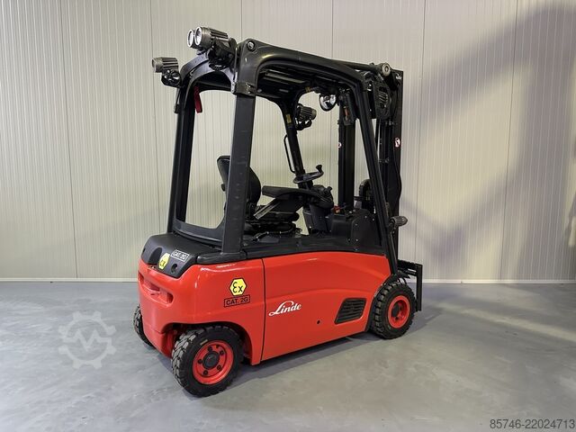 E 16 PL - 386 * Atex EX * Proplan 2G / Zon 1 !! NYTT batteri !! LINDE E 16 PL - 386 * Atex EX * Proplan 2G / Zone 1 !! NEW battery !!
