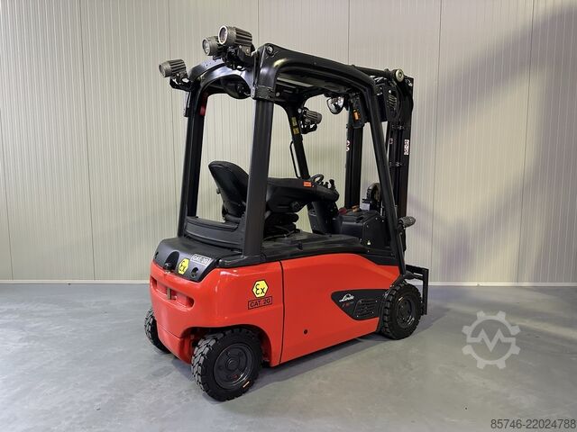 E 16 PL - 386 / 02 Evo * Atex EX * Proplan 2G / Svæði 1 !! NÝTT rafhlaða !! LINDE E 16 PL - 386 / 02 Evo * Atex EX * Proplan 2G / Zone 1 !! NEW battery !!