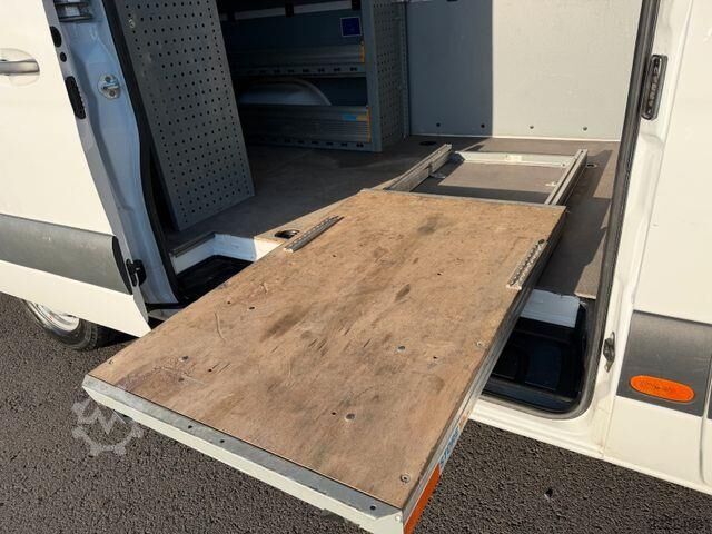Mercedes-Benz Sprinter 317 CDI, dielenské regály, nezávislé kúrenie, ťažné zariadenie 3,5 t Mercedes-Benz Sprinter 317 CDI Werkstatt-Regal Stdheiz AHK3,5t