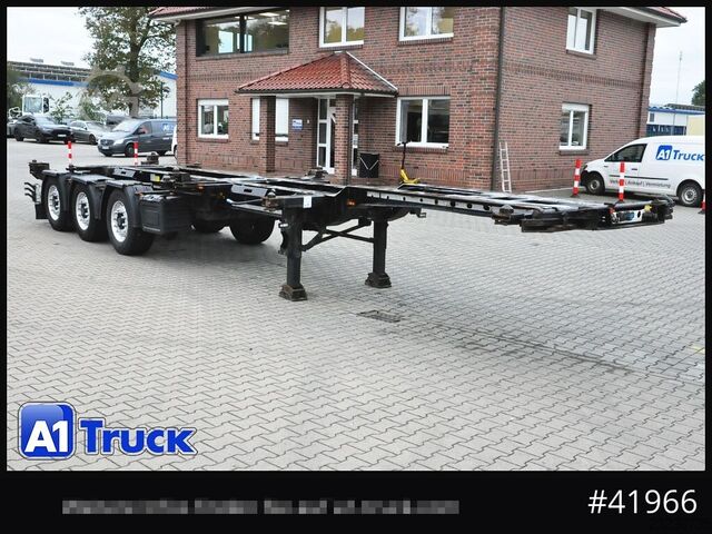 সোয়াপ বডি সেমিট্রেলার KRONE eLTU6,  Schlitten, Front und Heckausschub, Lift, ALU