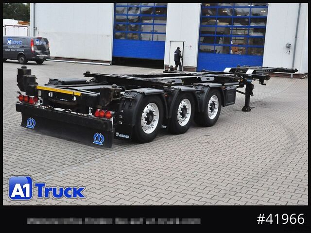 সোয়াপ বডি সেমিট্রেলার KRONE eLTU6,  Schlitten, Front und Heckausschub, Lift, ALU