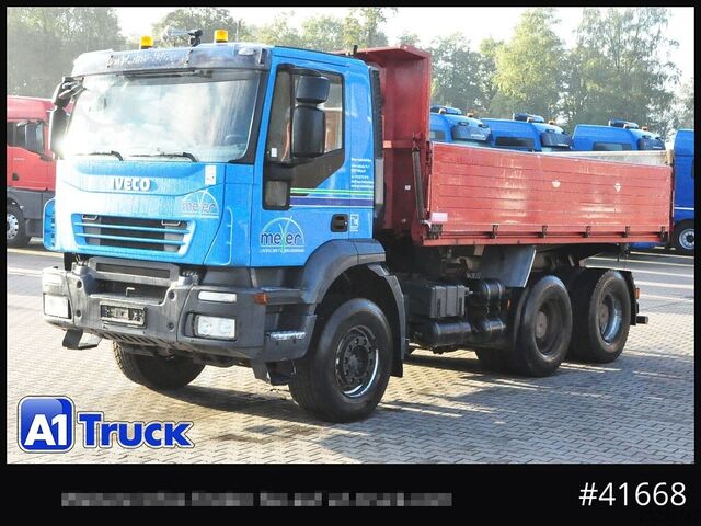 Tipper truck IVECO AD 260T45 Kipper Intarder