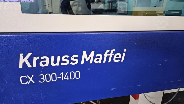 Injection moulding machine KraussMaffei KM 300-1400 CX