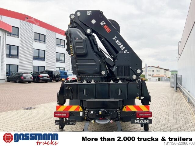 کامیون مسطح MAN TGX 26.510 6x2-4 LL, Hiab X-HiPro 548 E-8 Kran ,