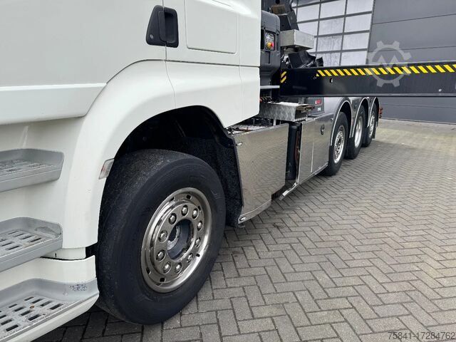 System för krokarm DAF CF 85.480 8x2 Haakarm + HIAB 232 E-5 Hipro