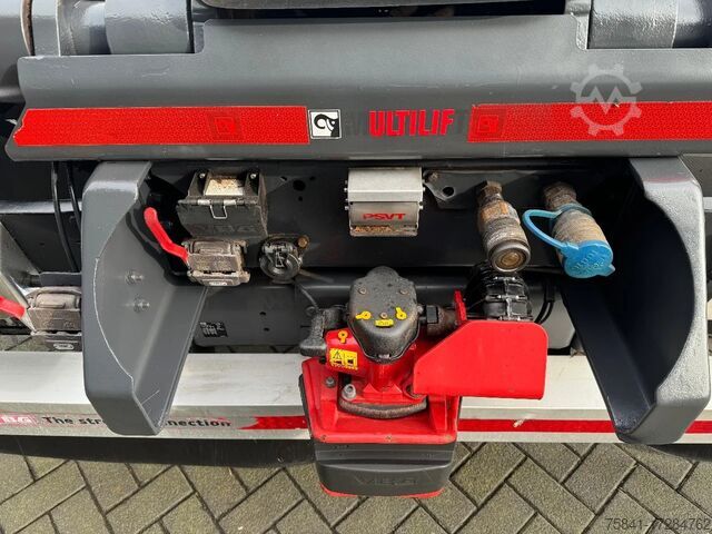 System för krokarm DAF CF 85.480 8x2 Haakarm + HIAB 232 E-5 Hipro