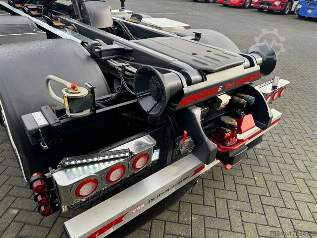 System för krokarm DAF CF 85.480 8x2 Haakarm + HIAB 232 E-5 Hipro